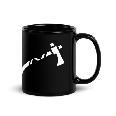 Black Glossy Mug - Image 2