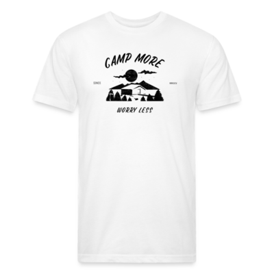 Camp More Fitted Cotton/Poly T-Shirt by Next Level